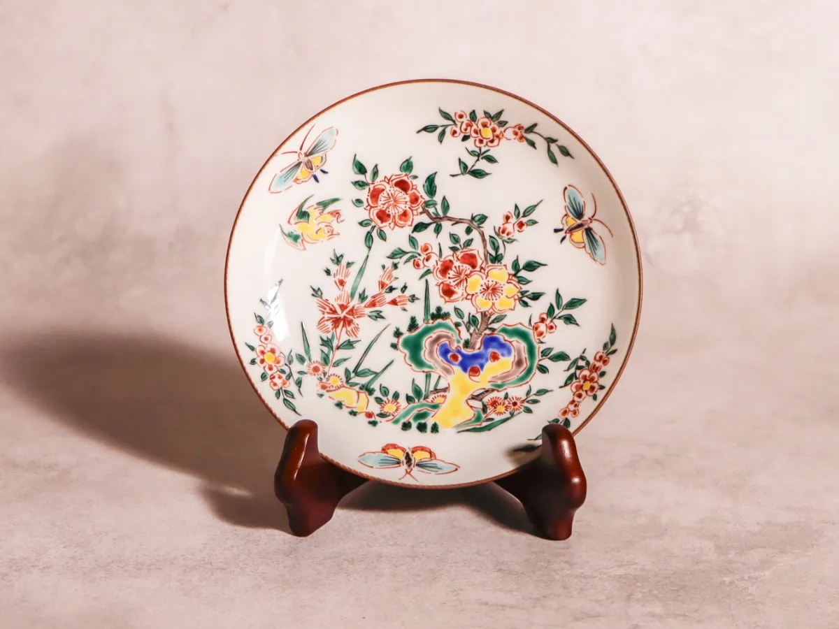 九谷焼　東山窯　吉崎英治作　酒器 九谷焼 東山窯 吉崎英治作 酒器