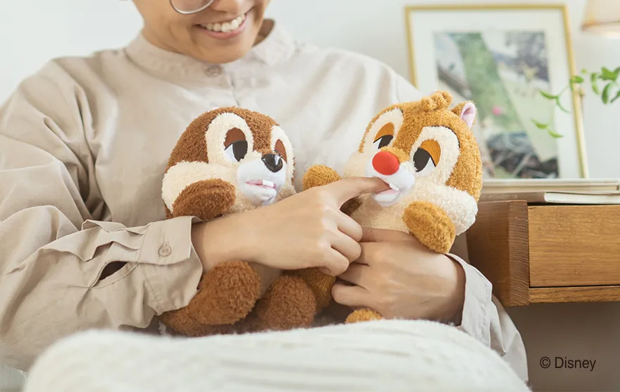 甘噛みハムハムに「チップ&デール」が仲間入り！ | あまーく、かまれる