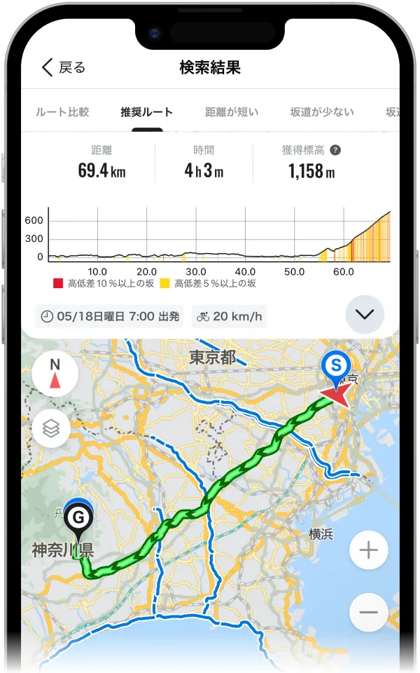 機能紹介｜自転車NAVITIME
