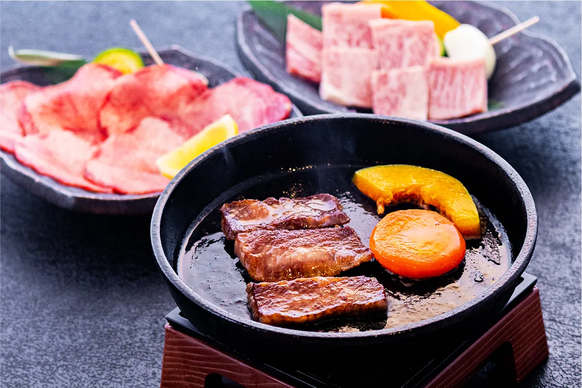 黒毛和牛鉄板焼き