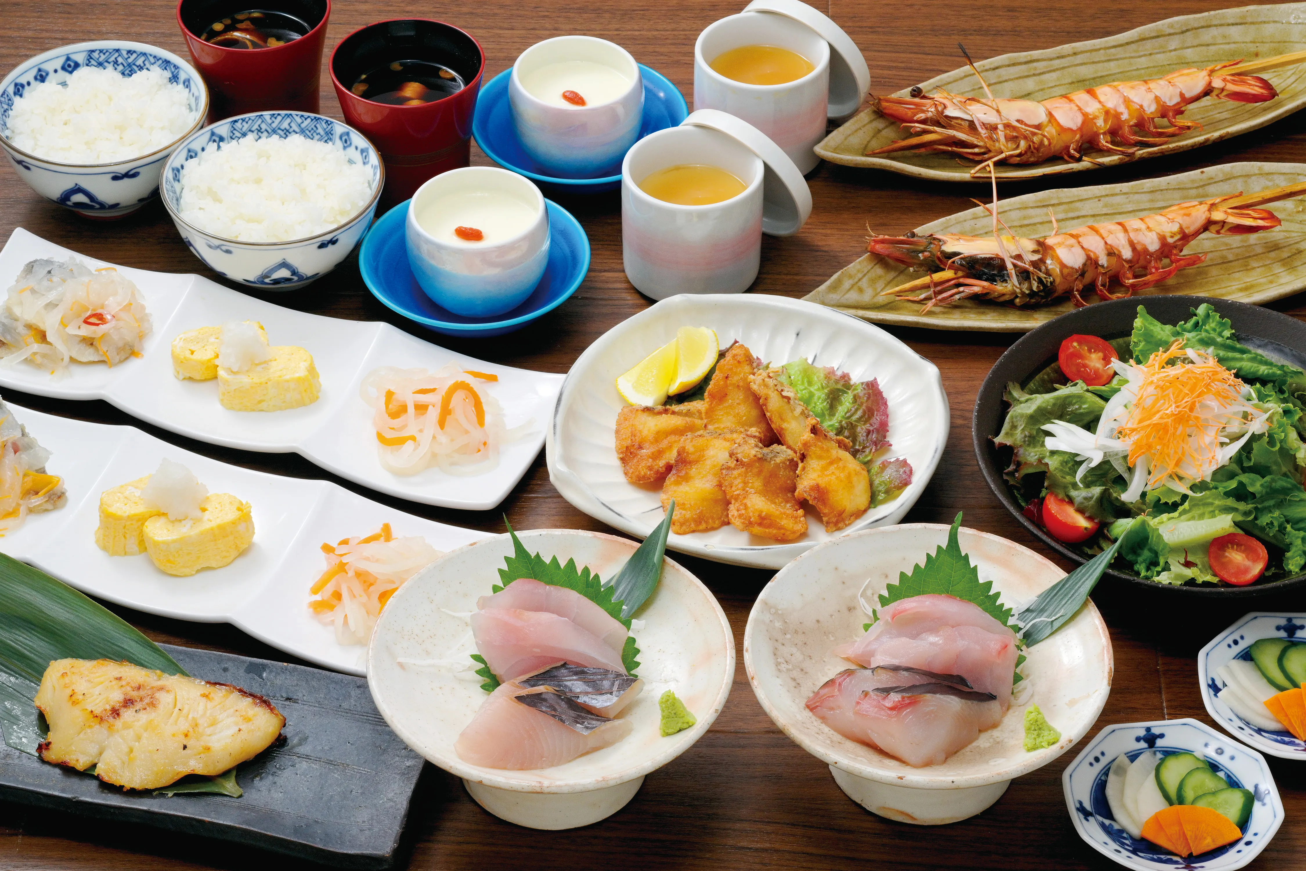 炭火海鮮ランチのイメージ