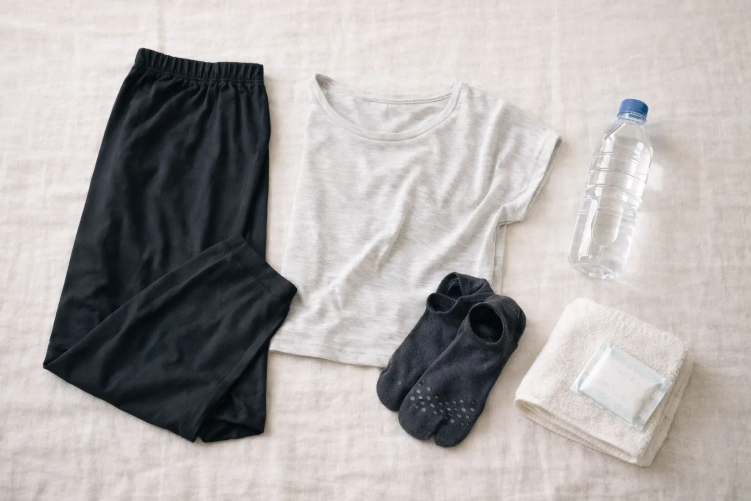 生理中の服装と持ち物