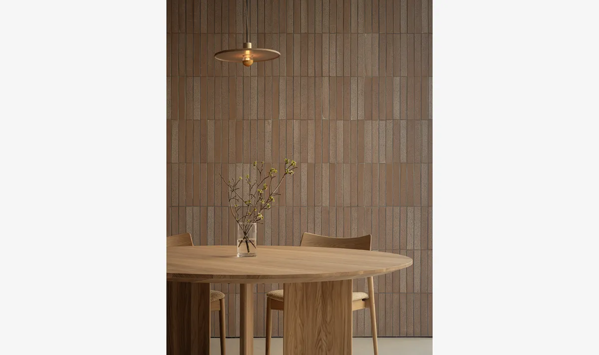 織部 陶額　相輪 KKC886-W 綿80タイプライター近江晒加工｜無地染｜綿・綿混