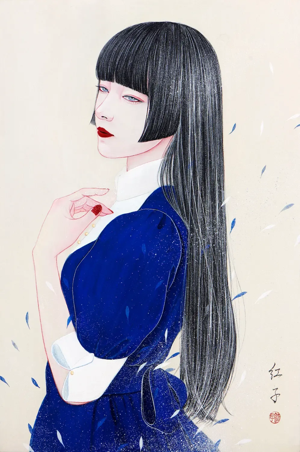 丁子　紅子さん作品 丁子 紅子/beniko choji/日本画/Artist (@benikochoji