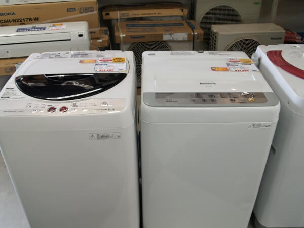買取した後の洗濯機その２