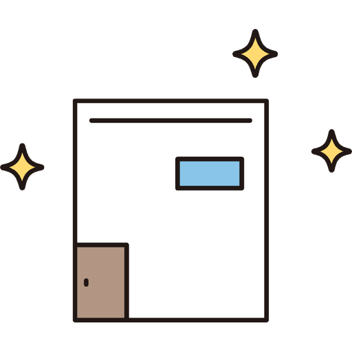 家の外観のイラスト