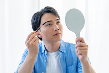 メンズ眉毛サロンの流れのキャッチ画像