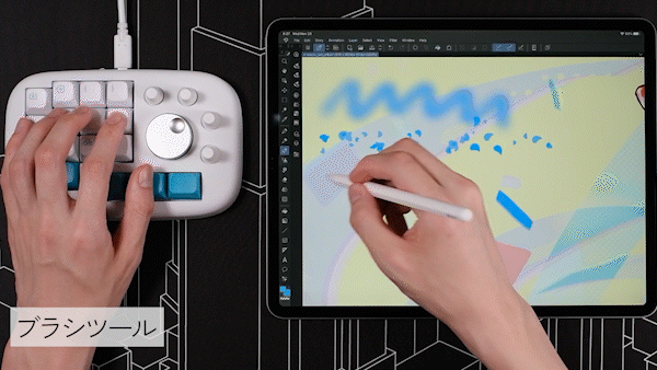 CreatorPad|究極のクリエイター向け片手デバイス CreatorPad|究極のクリエイター向け片手デバイス