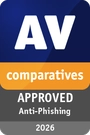 AV-comparatives APPROVED2026ロゴ