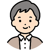 男性高齢者のイメージイラスト