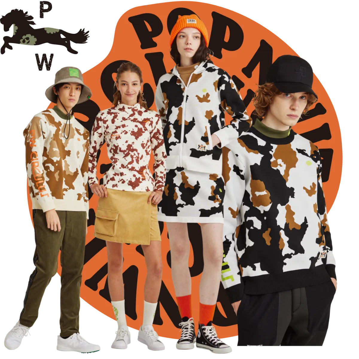 LOOK BOOK 2024 Autumn｜ゴルフウェアブランド PW CIRCULUS （ピー