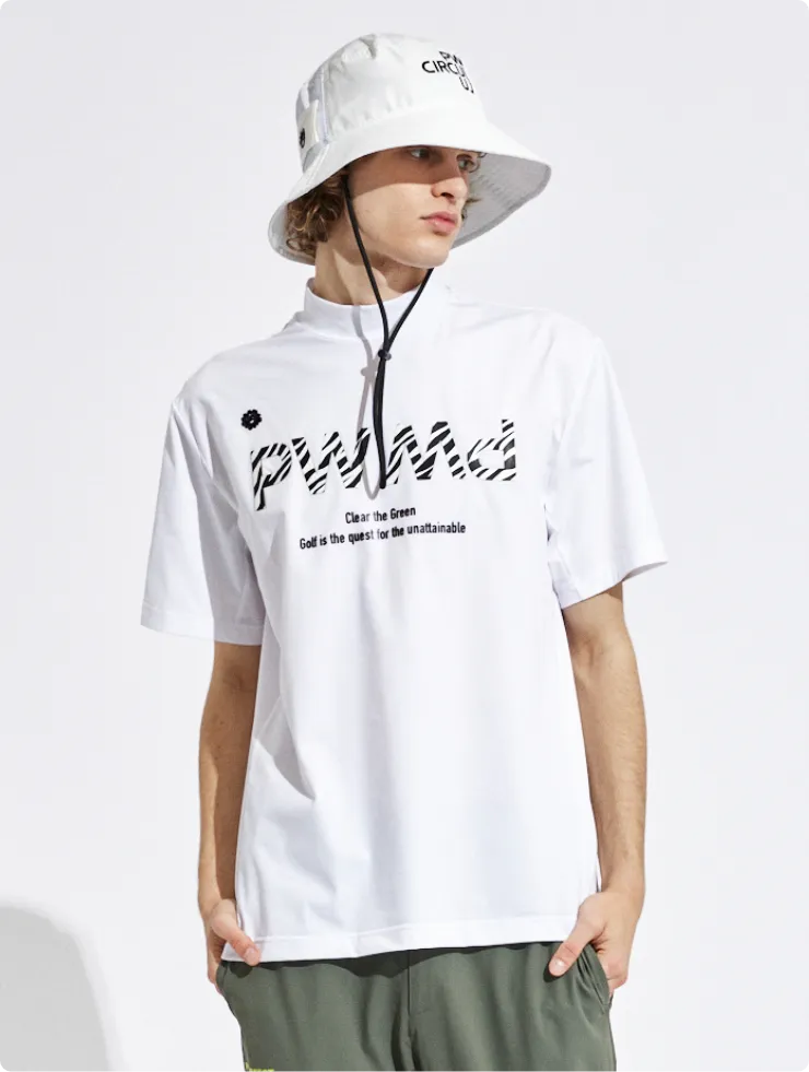 モックネックTシャツ特集|ゴルフウェアブランド PW CIRCULUS モックネックTシャツ特集|ゴルフウェアブランド PW CIRCULUS