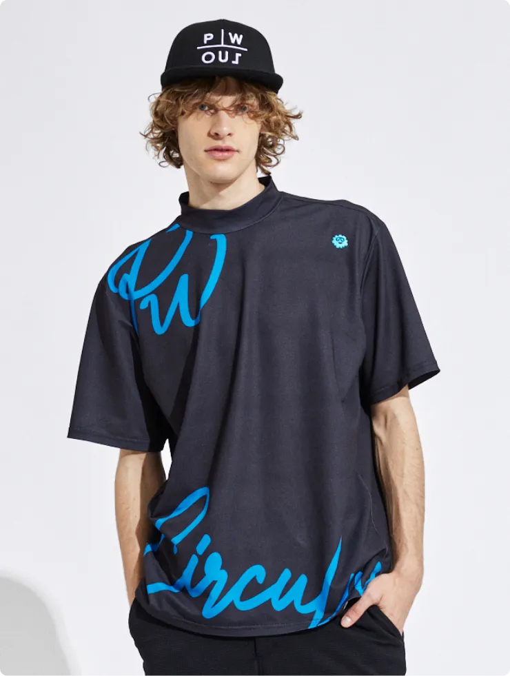 モックネックTシャツ特集|ゴルフウェアブランド PW CIRCULUS モックネックTシャツ特集|ゴルフウェアブランド PW CIRCULUS