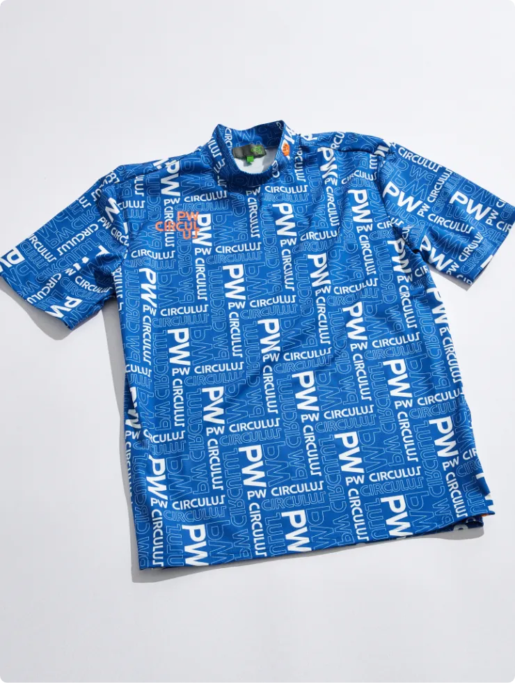 モックネックTシャツ特集|ゴルフウェアブランド PW CIRCULUS モックネックTシャツ特集|ゴルフウェアブランド PW CIRCULUS