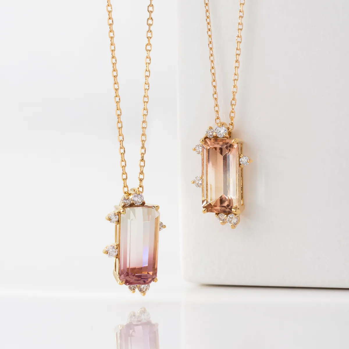 KAJITA カジタジュエリーアクアマリンPetal ネックレス