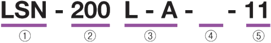 LSN 型号说明