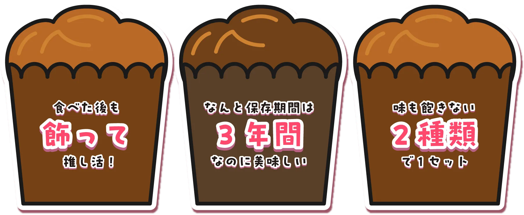 推カン | 非常時にも推しがそばにいるオリジナルラベルデニッシュパン