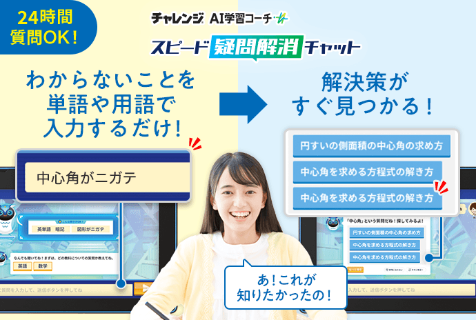 中二講座 | 進研ゼミ中学講座 | 中学2年生向け通信教育・タブレット