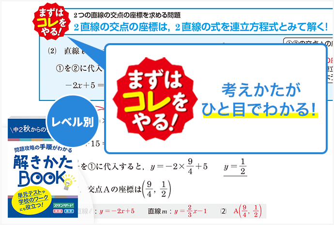 中二講座 | 進研ゼミ中学講座 | 中学2年生向け通信教育