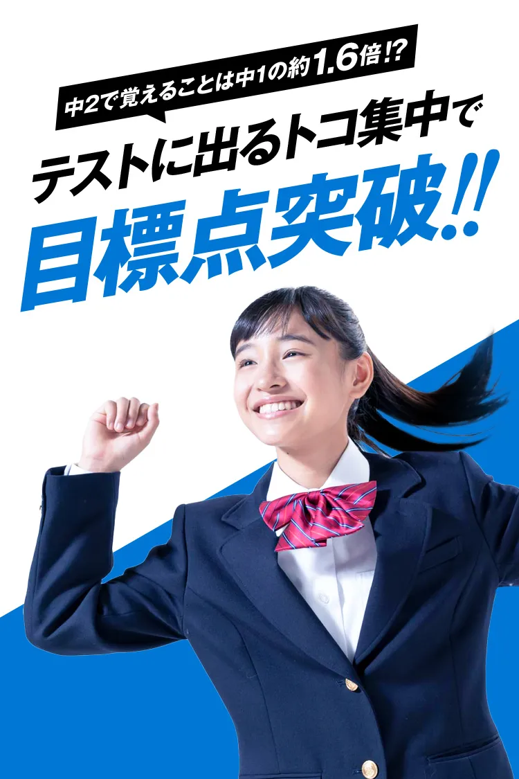 中二講座 | 進研ゼミ中学講座 | 中学2年生向け通信教育・タブレット 