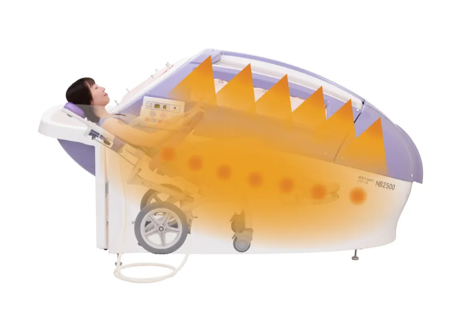 シャワー入浴機器「美浴(びあみ)」| エア・ウォーター