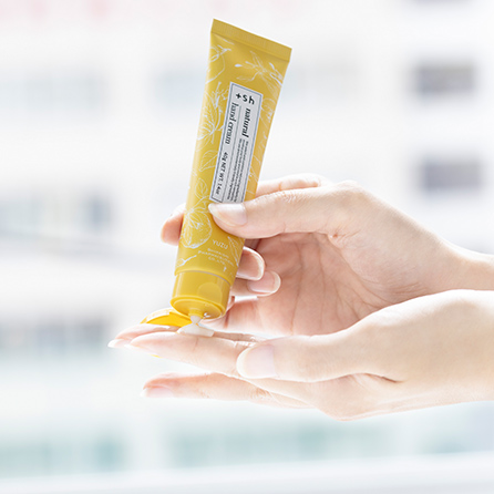 ナチュラルハンドクリームF（FRAGRANCE FREE/無香料）｜+sh