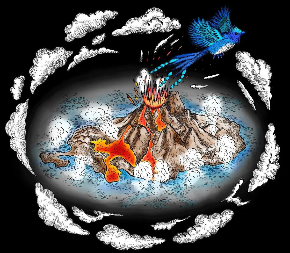 横山 (メラナウ族の悪魔像) 雲仙ボルケーノナイトウォーク2026
