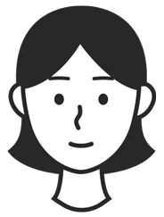 20代女性のイラスト