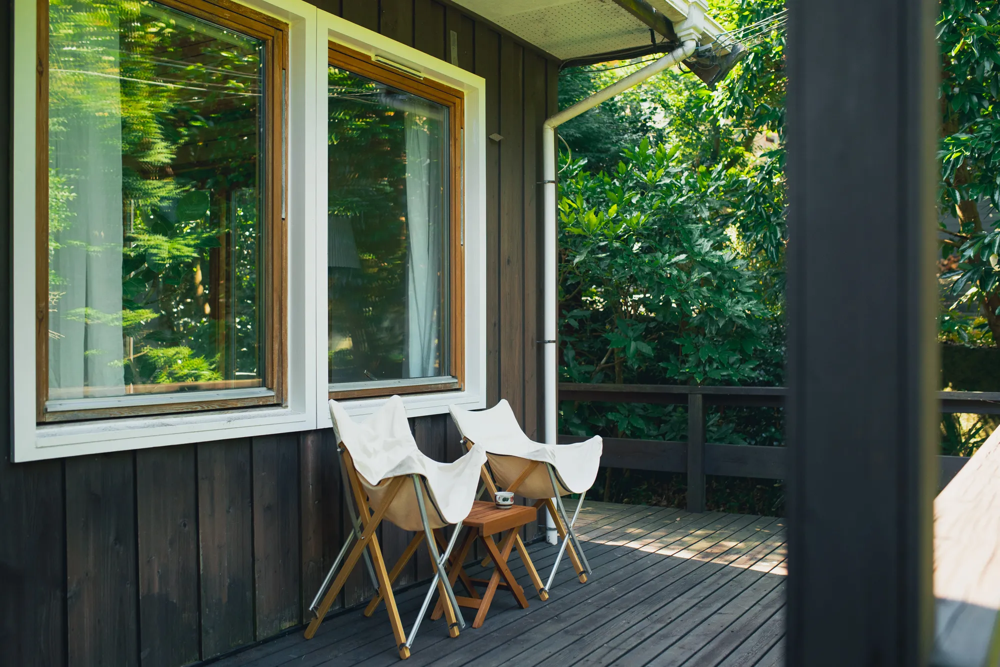 Old Modern House KAMAKURA ガーデン 緑に囲まれた屋外空間