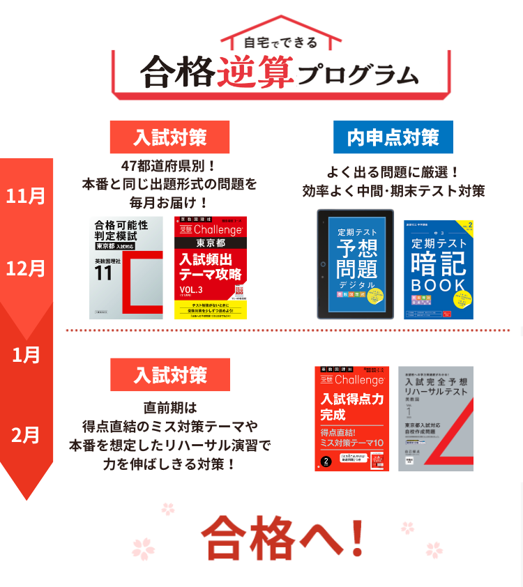 中三受験講座 | 進研ゼミ中学講座 | 中学3年生向け通信教育