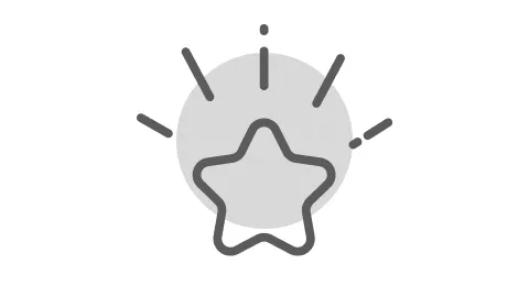 高い認知度を表現するイラスト
