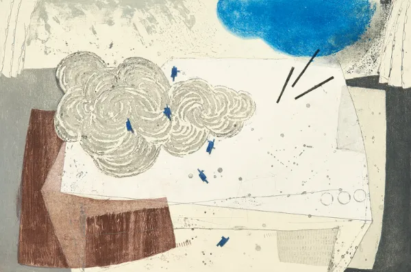 【伊藤勉黄】木版画 「花摘み人形」（額装／画家）版画家・日本版画協会会員 伊藤勉黄】木版画 「花摘み人形」（額装／画家）版画家・日本