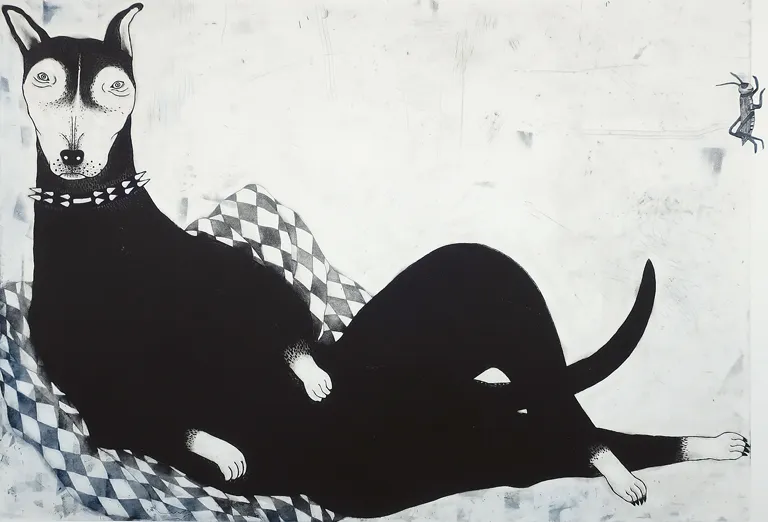 版画 mukasibijyo Y2293-185 よしふみ作 山頭火 仏画 版画 - メルカリ