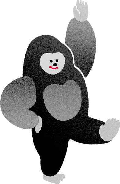 ゴリライラスト