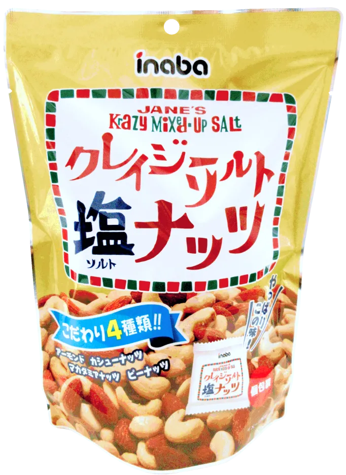 楽天市場】まとめ買い【稲葉 クレイジーソルト ナッツ／バタピー