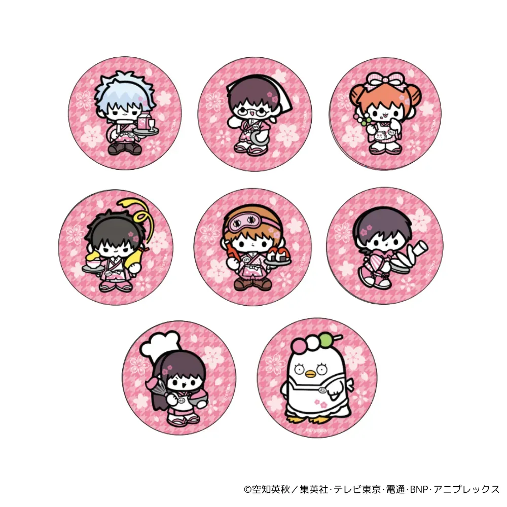 銀魂×and GALLERY 銀魂春色茶房」コラボカフェ開催！ピンクの