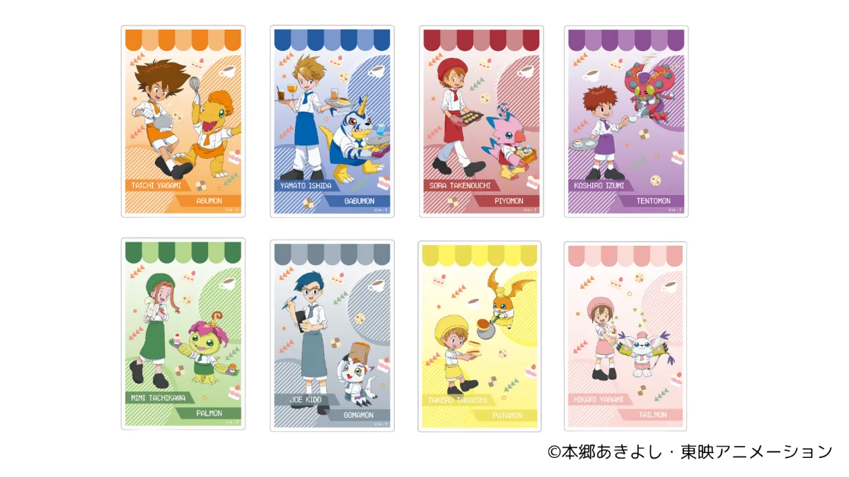 デジモンアドベンチャー × and GALLERY Collaboration Cafe 特設