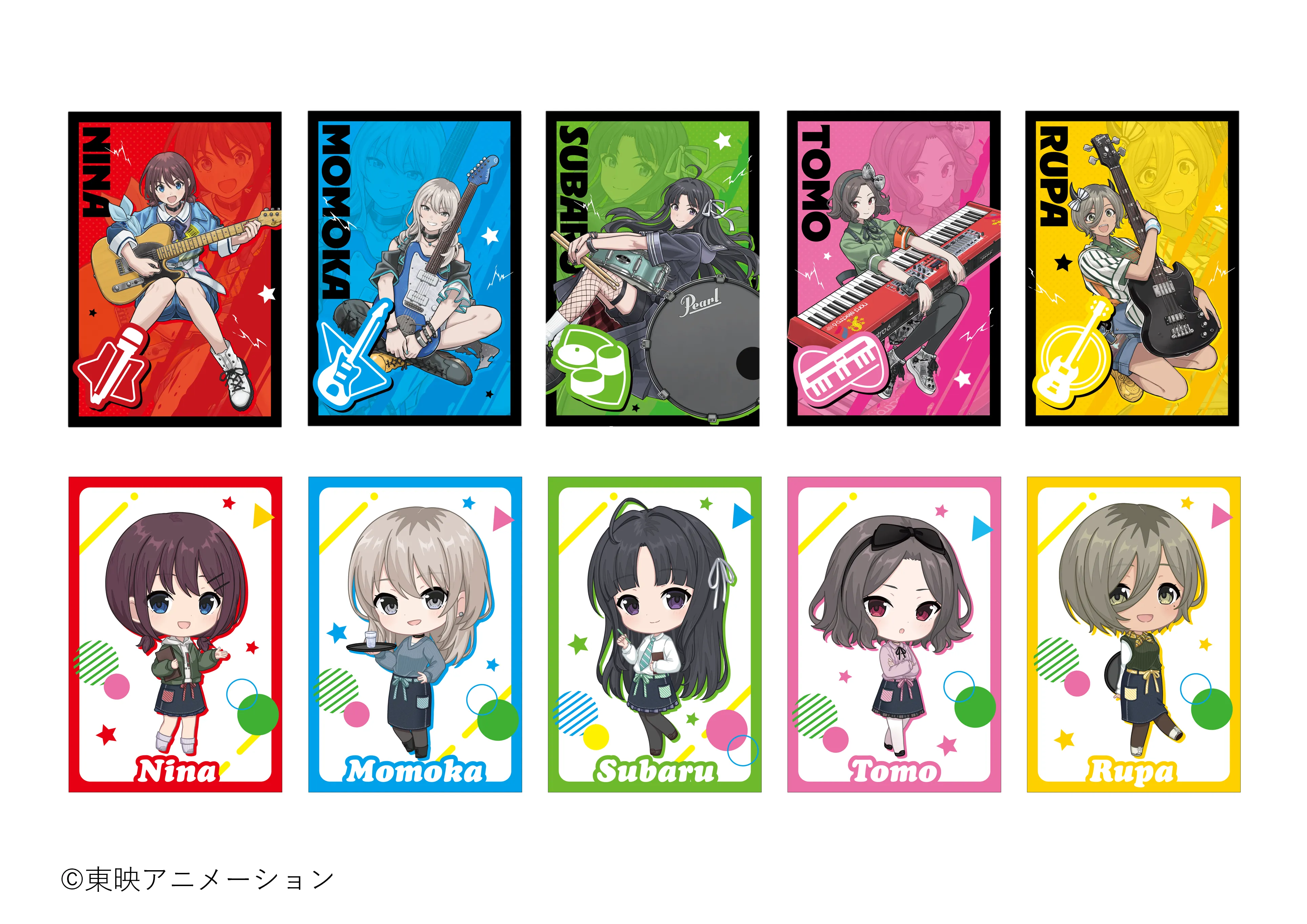 ガールズバンドクライCafe 特設サイト | and GALLERY