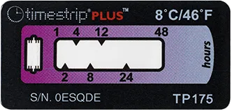 Timestrip PLUS 温度管理インジケーター|TP175 製品画像