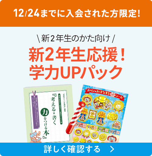 考える力・プラス 2年生 | オプション教材 | 進研ゼミ小学講座