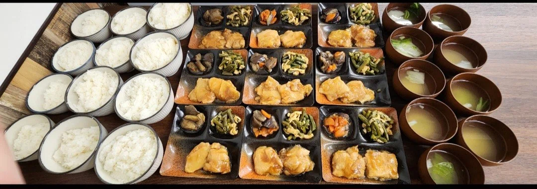 昼食の写真