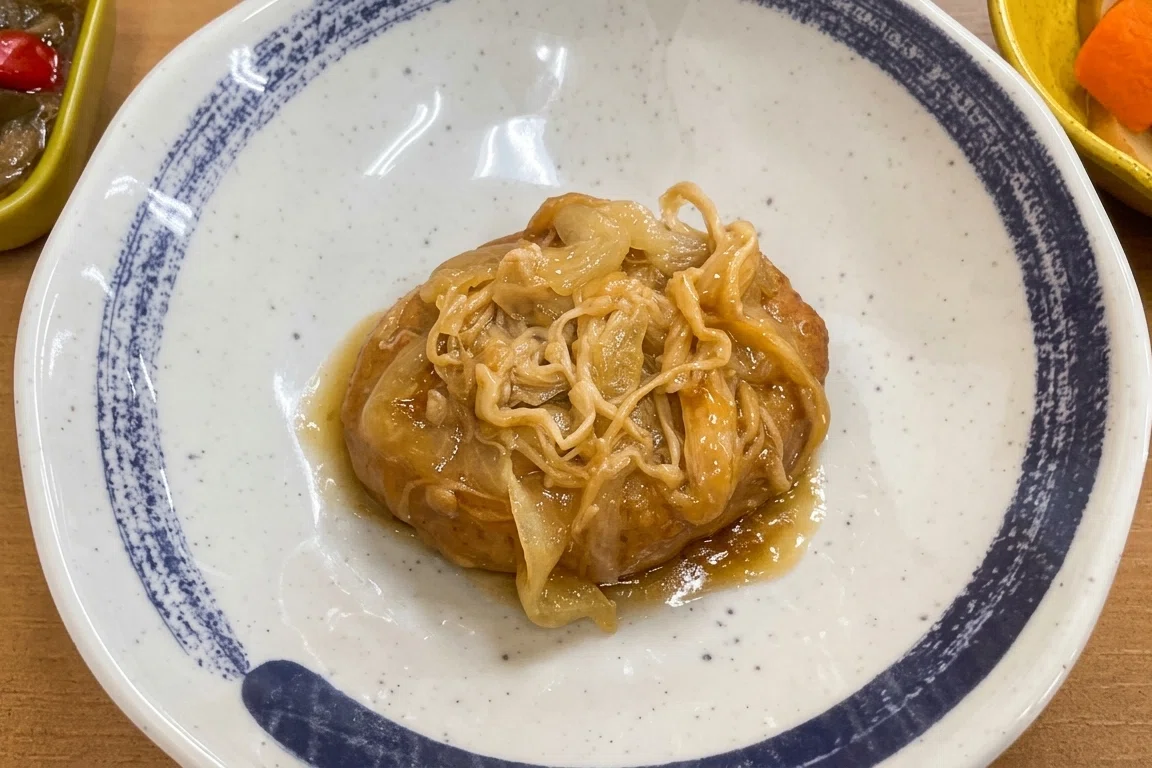 和風キノコソースハンバーグの画像