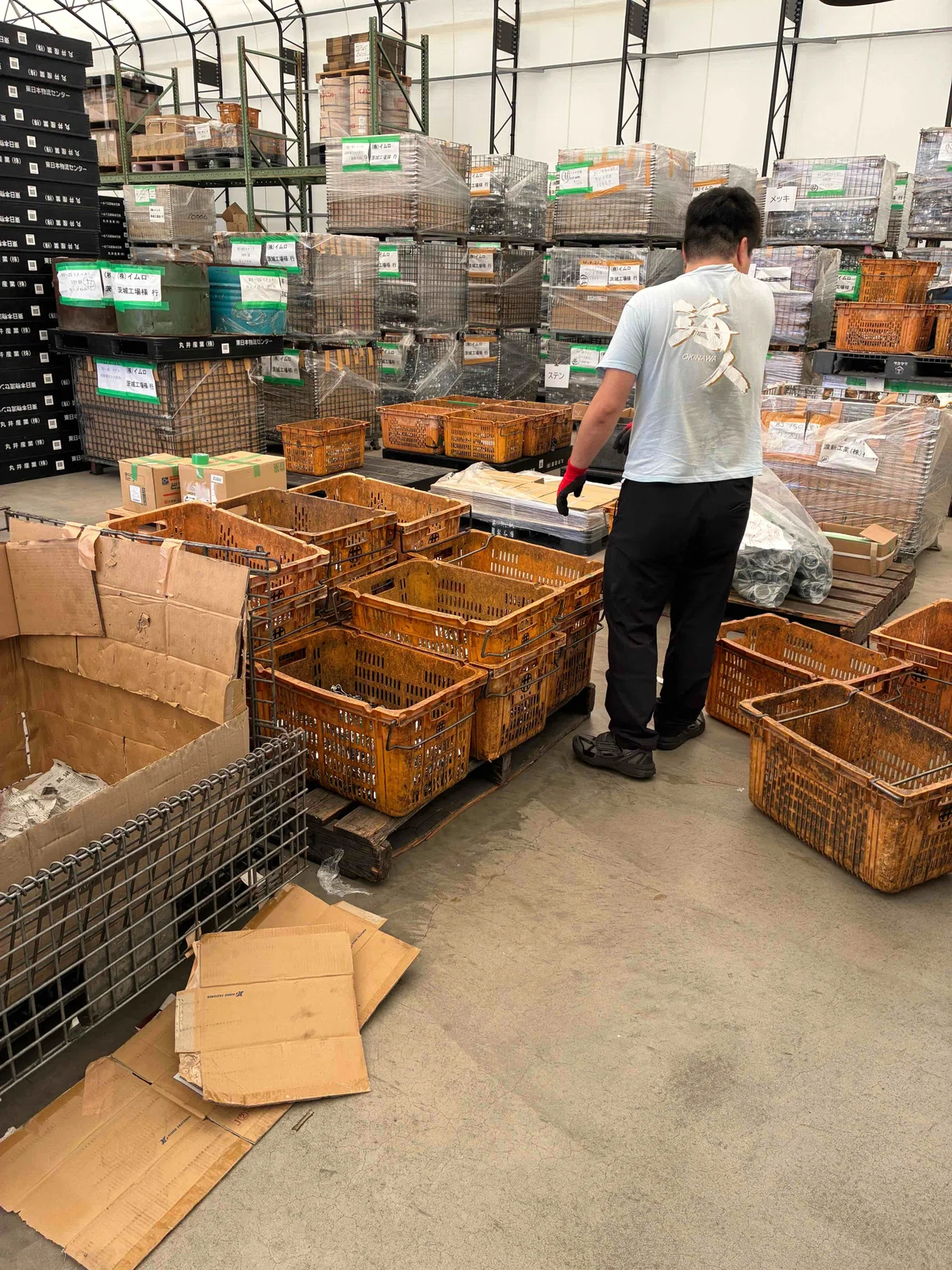 ご利用者様が商品を納品している写真4