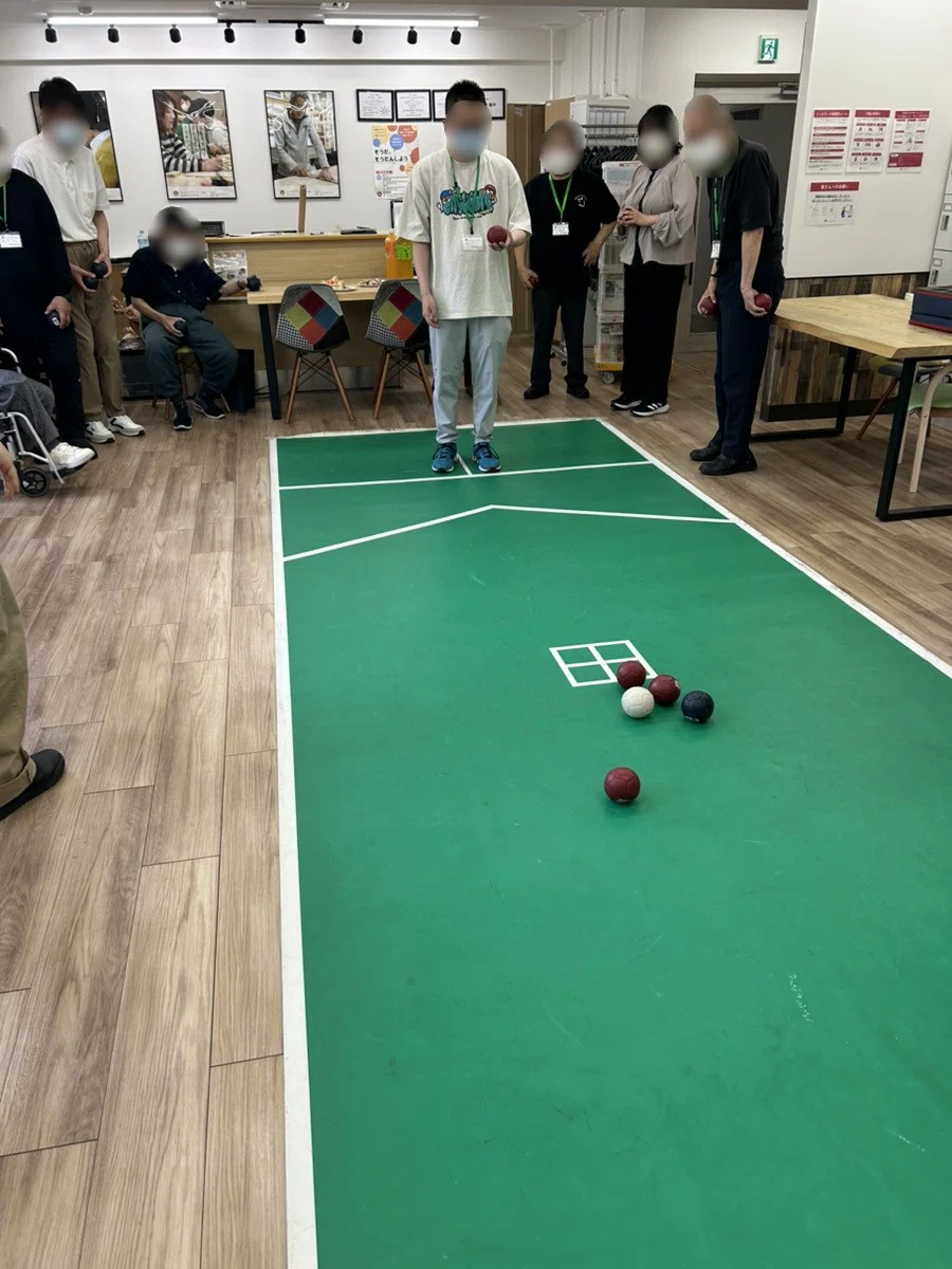 ボッチャ大会の写真1