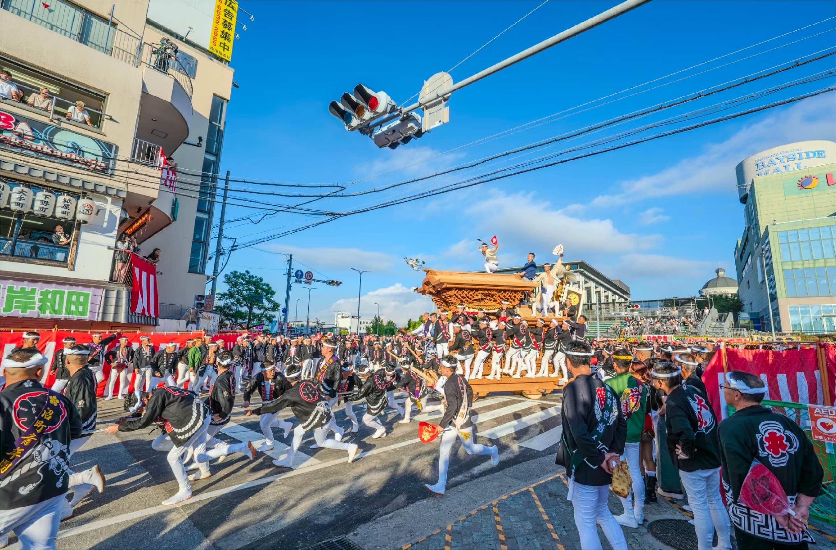 岸和田だんじり祭ビューイングシート