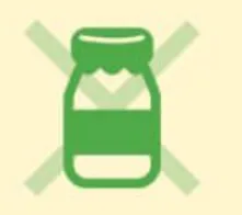 牛乳を不使用