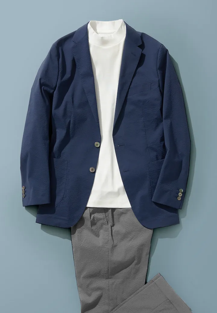 セットアップもジャケパンも。失敗しないビジネスカジュアル｜FABRIC