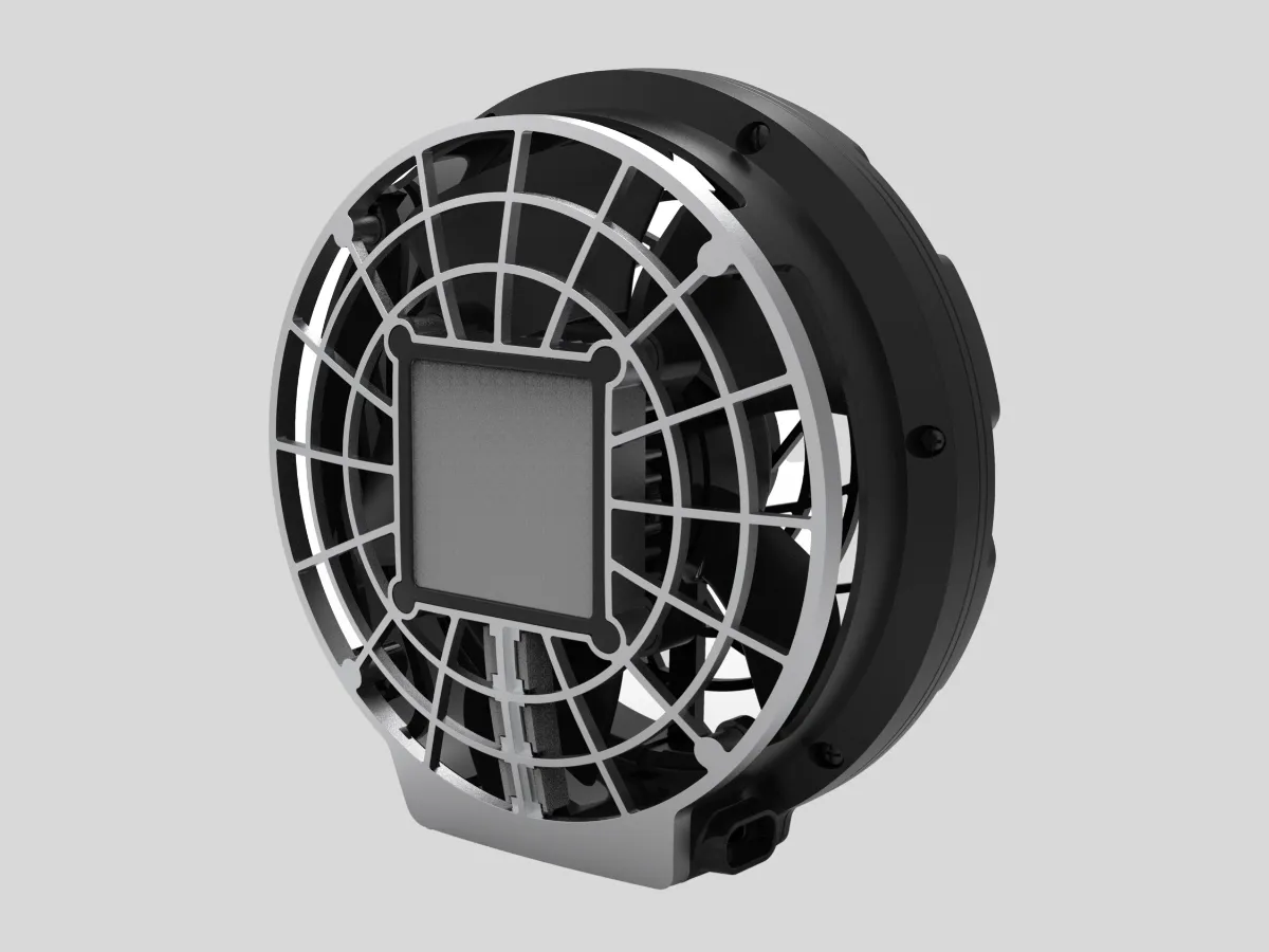 Cross-fan Ex 40|送風×冷却プレート。ペルチェ式冷却システムを Cross-fan Ex 40|送風×冷却プレート。ペルチェ式冷却システムを
