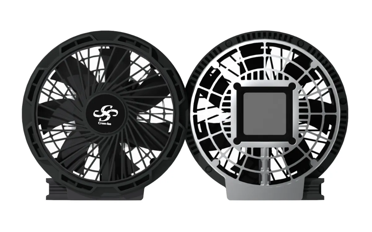 Cross-fan Ex｜送風×冷却プレート。ペルチェ式冷却システムを搭載した