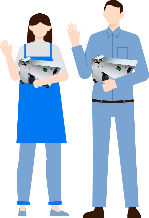 小型包装補助機器 フーちゃん｜袋詰め作業効率化に最適！